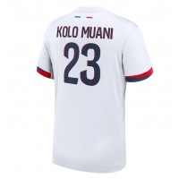 Dres Paris Saint-Germain Randal Kolo Muani #23 Preč 2024-25 Krátky Rukáv